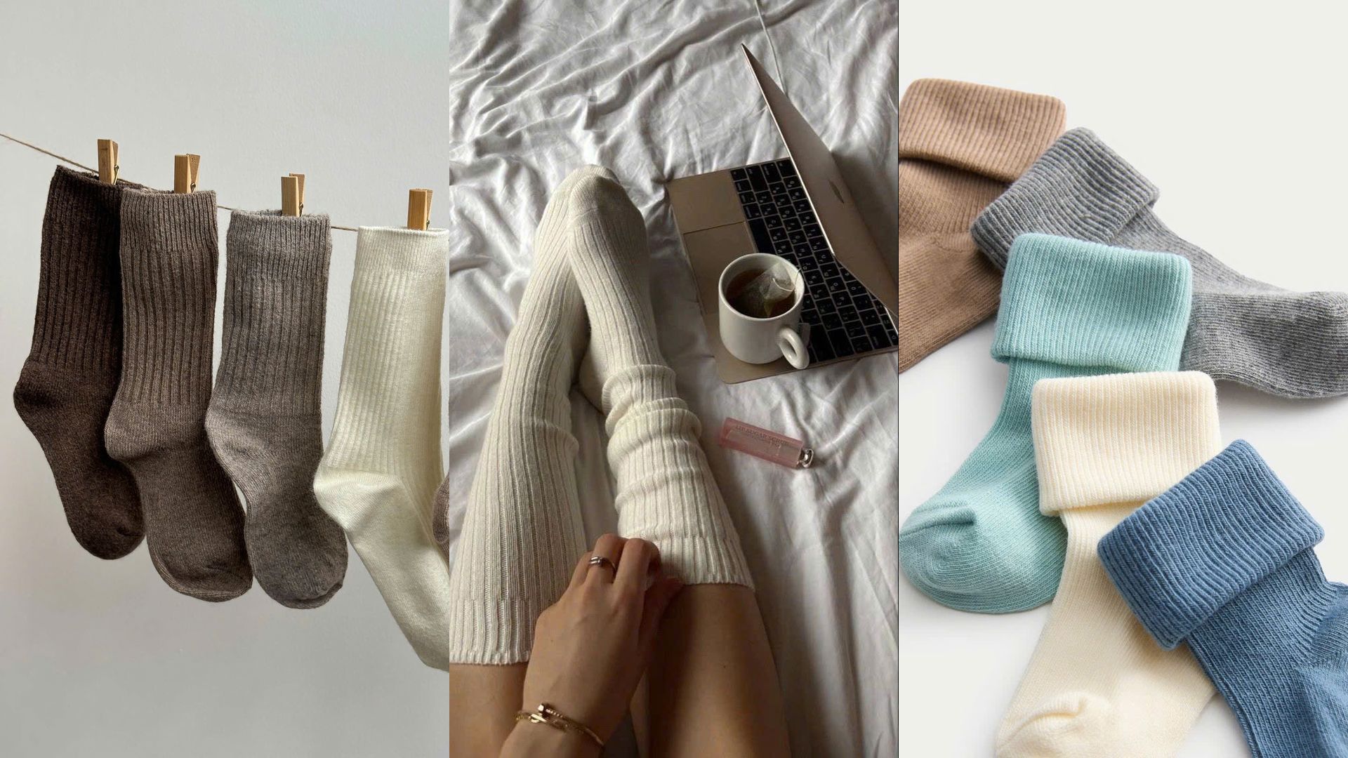 Vớ tất len mềm mại